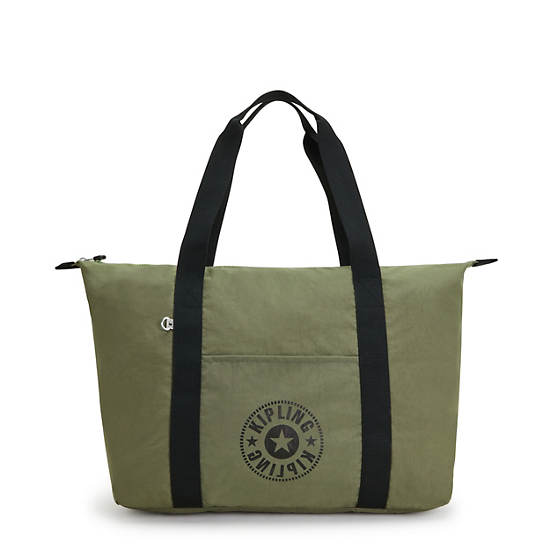 Kipling Art Medium Lite Tote Veske Olivengrønne | NO 1445OK